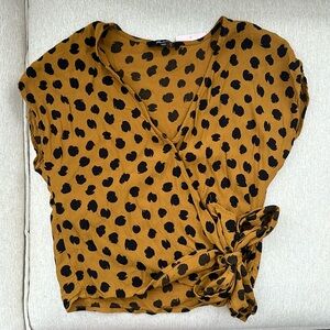 Madewell Front-Wrapped Top
